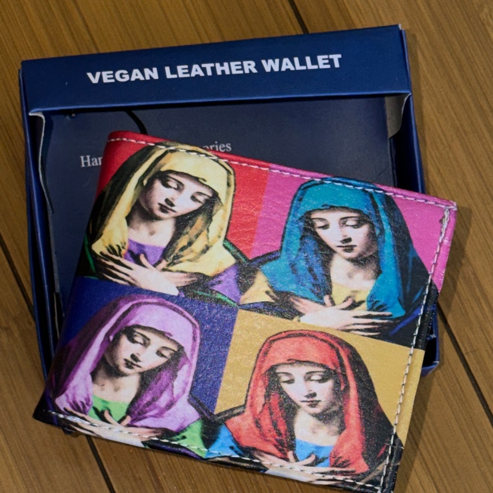 Religious Vegan Leather Wallet
